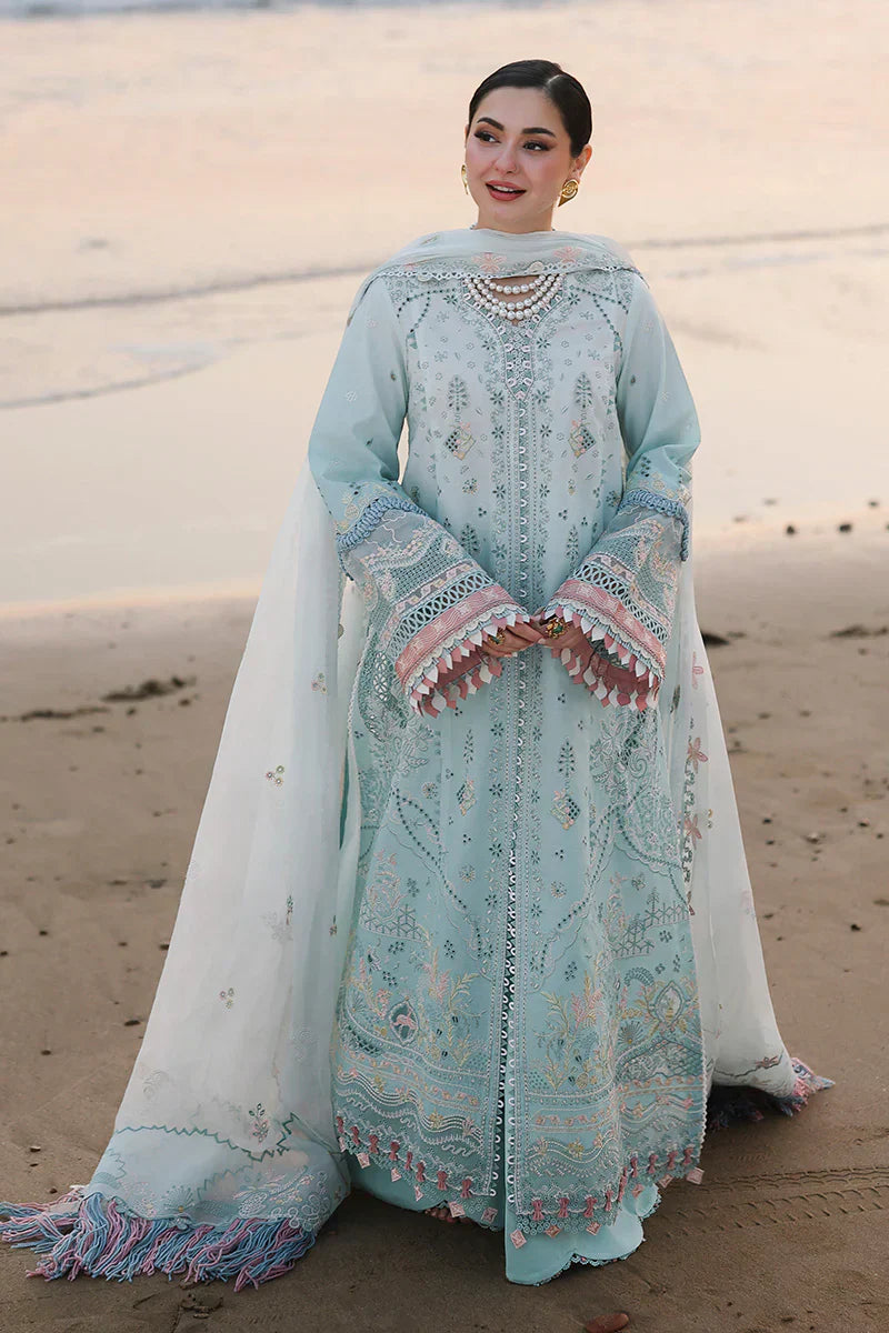 🌸Trending - Qalamkar - Unstitched 3PC Embroidered Lawn - RR3057