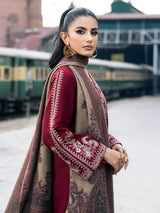 IZEL - Unstitched 3PC Embroidered lawn - RR3059