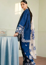 3 PC - EMBROIDERED DHANAK SUIT-HH44