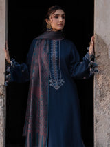 NooRiyat  3PC dhanak  embriodary whool shawl