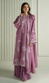 3PC Embroidery Suit Lawn-HH06