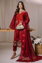 DeCLARE - Embroidered Lawn 3PC Suit - RR3017