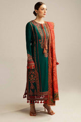 HUSSAIN REHAR - Premium Lawn 3PC Suit - RR3022