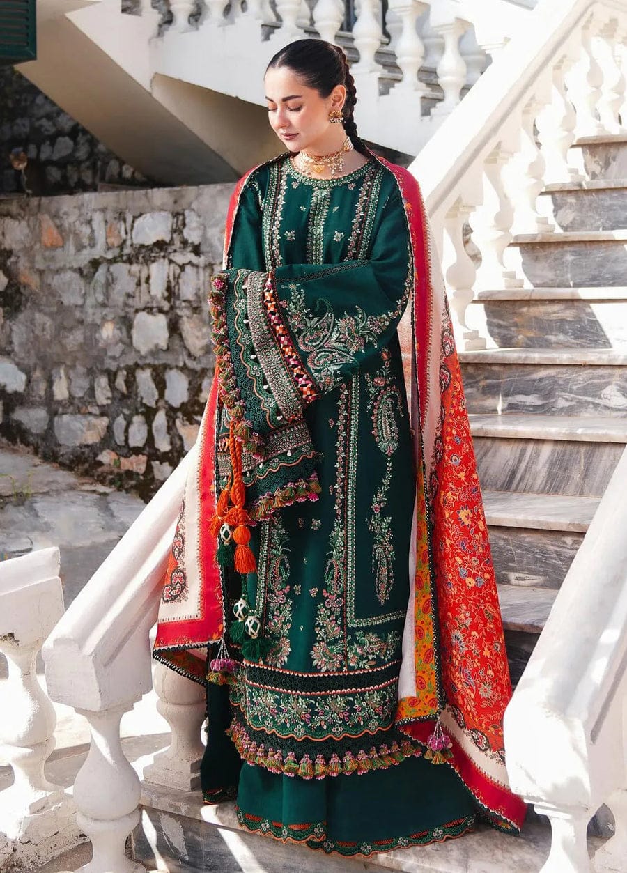HUSSAIN REHAR - Premium Lawn 3PC Suit - RR3023