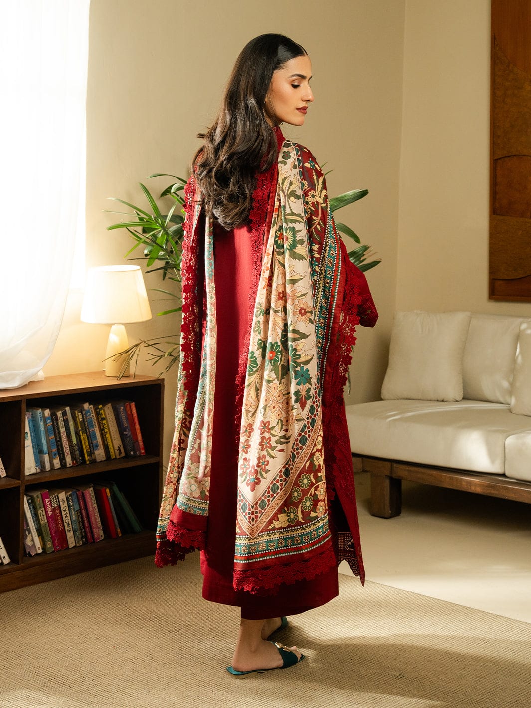 BAROQUE - Premium Lawn 3PC Suit- RR3024