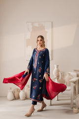 JAZMIN Premium Cotton Unstitched 3Pc Suit - RR3042