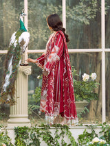 BIN ILYAS Premium Lawn Unstitched 3Pc Suit - RR3048