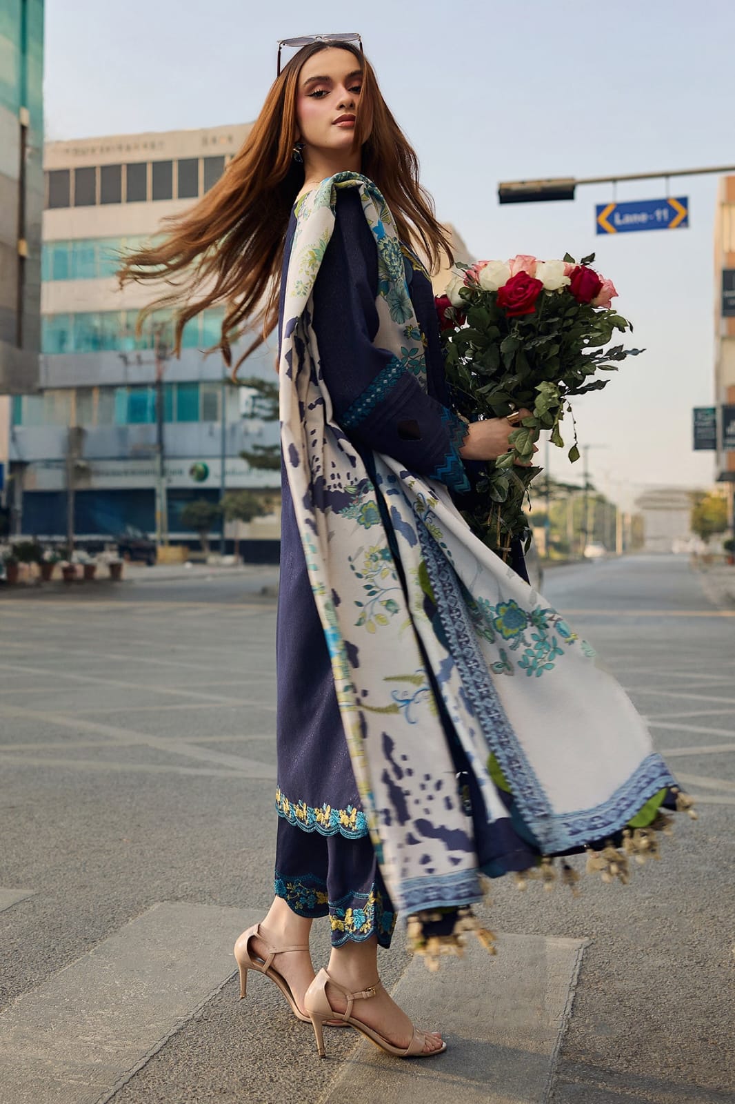 CHRIZMA Premium Lawn Unstitched 3Pc Suit - RR3055