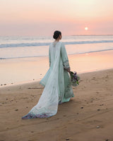 🌸Trending - Qalamkar - Unstitched 3PC Embroidered Lawn - RR3057