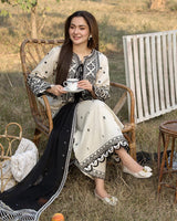 ALLY’S -  Summer Luxury Lawn – 3PC Suit - RR3011